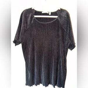 Cyrus| Black Blouse Size 1X